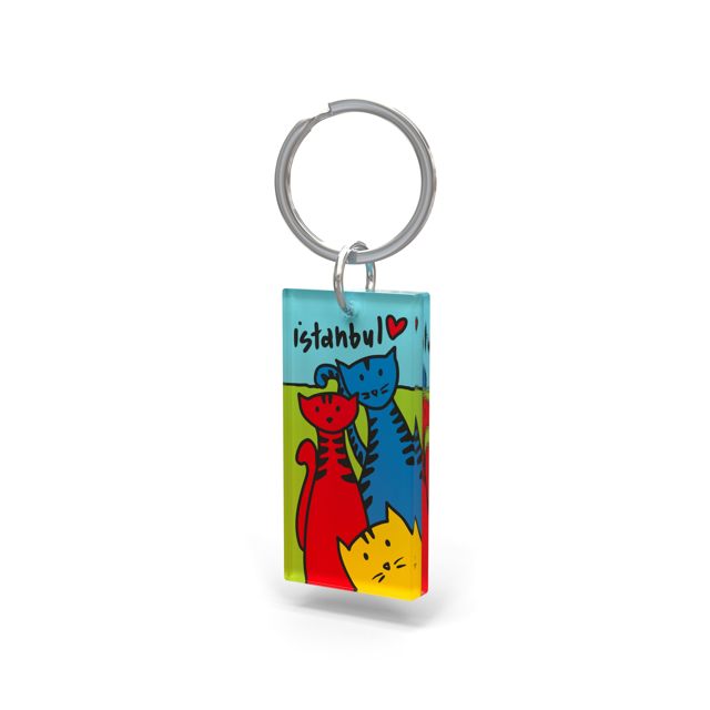 Keyring - 3 Cats