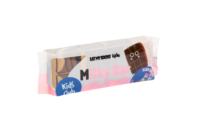 Eat My Socks - Kids Socks - Milky Bar - 5-10 Years