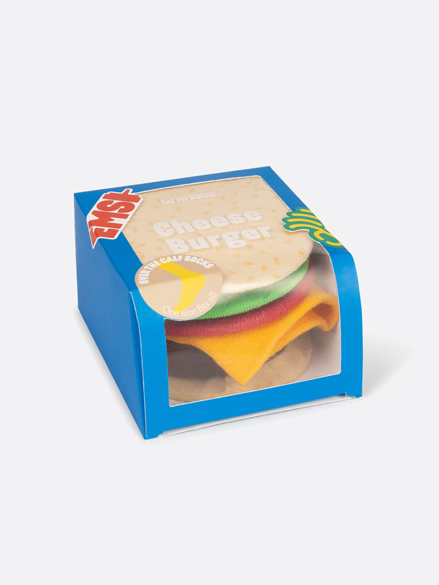 Eat My Socks - Socks - Cheeseburger - Size 36-45