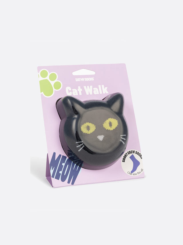 Eat My Socks - Socks - Cat Walk Black - Size 36-45