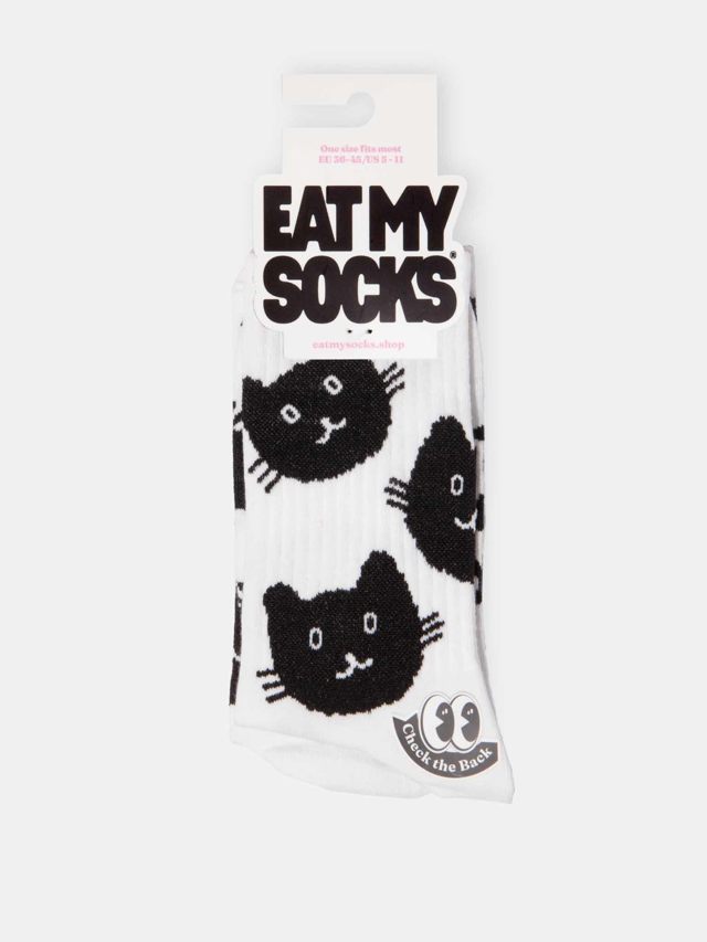 Eat My Socks - Socks - Cat Flat - Size 36-45