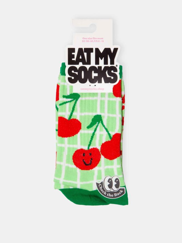 Eat My Socks - Socks - Cherry Flat - Size 36-45