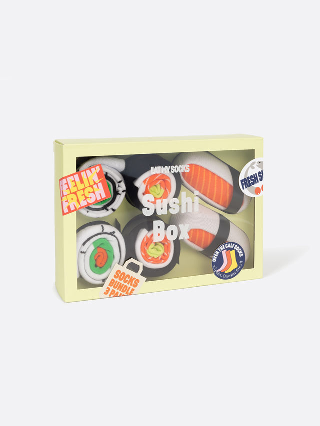 Eat My Socks - Socks - Sushi Box (3 pairs) - Size 36-45