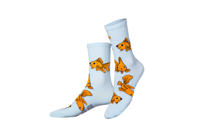 Eat My Socks - Socks - Goldfish Flat - Size 36-45