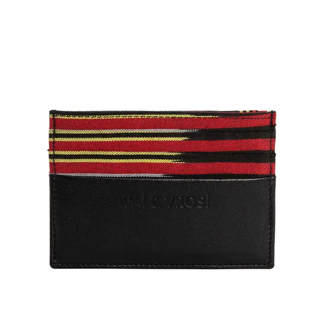 Ka'i&Vrosi - Black Leather Card Holder - Moni
