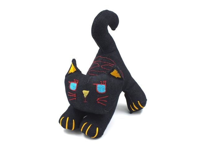 Soma - Toy - Cat - Black Denim