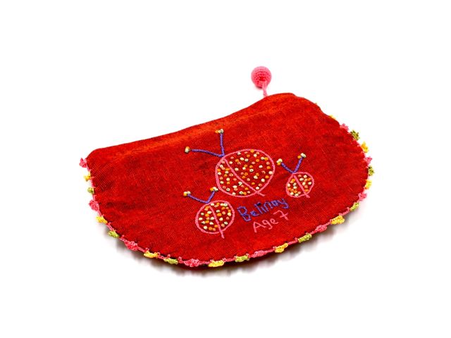 Soma - Ladybug Embroidered Wallet