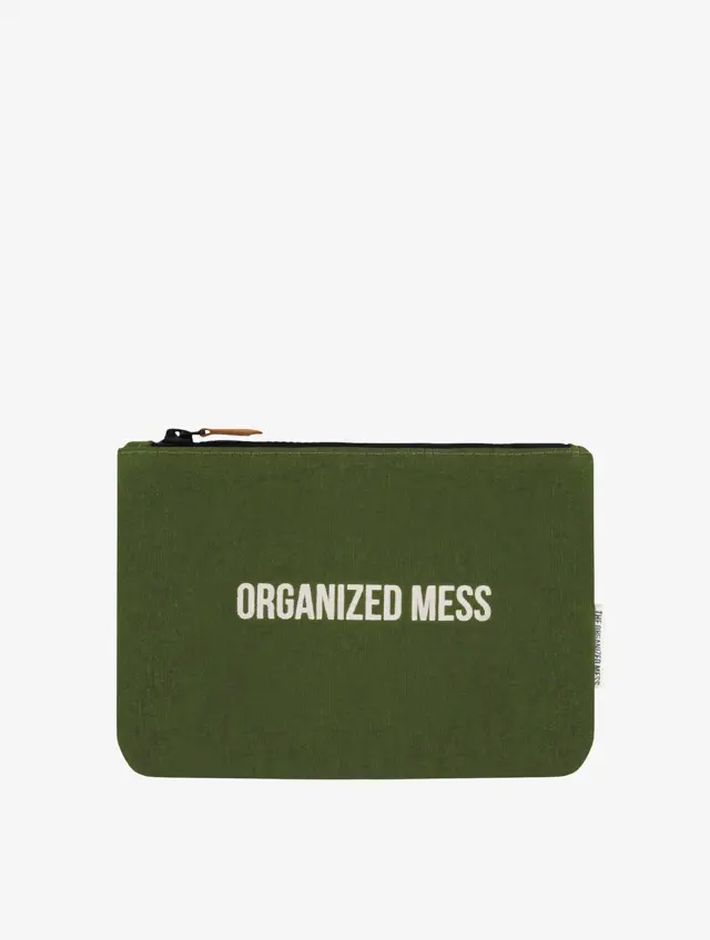 The Organized Mess - Organized Mess Zipped Pouch - Green