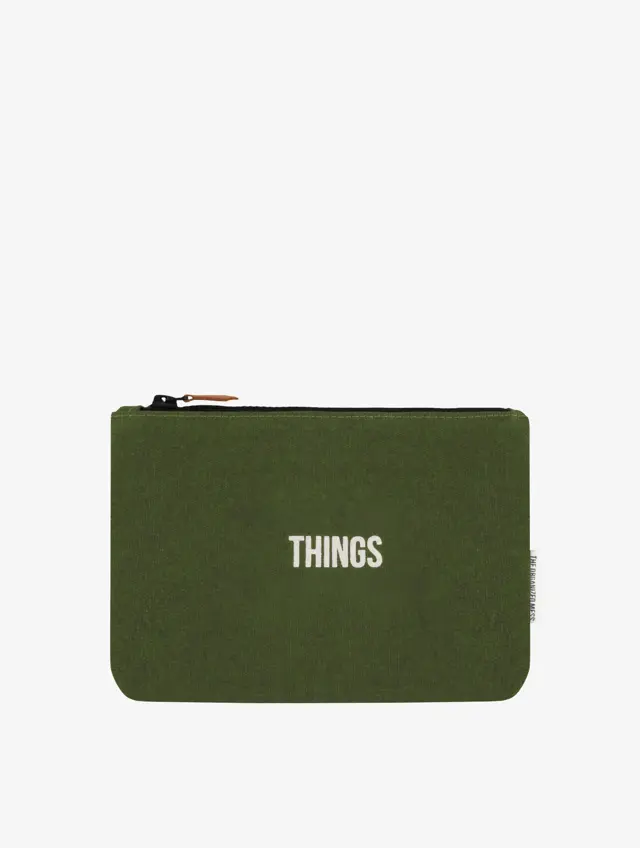 The Organized Mess - Things Mess Zipped Pouch - Green