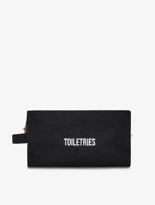 The Organized Mess - Bag - Large Toiletries - Black