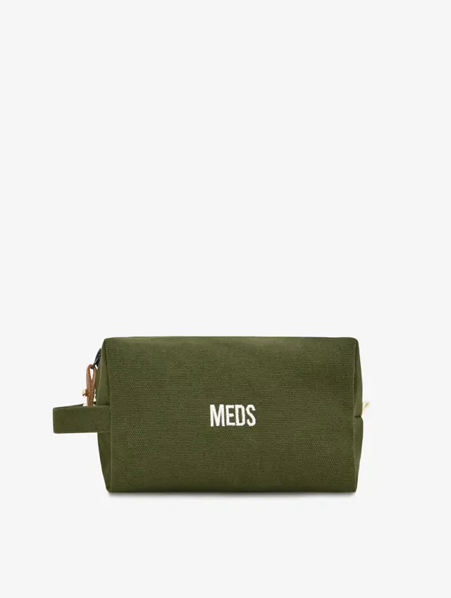 The Organized Mess - Bag - Small Meds - Green