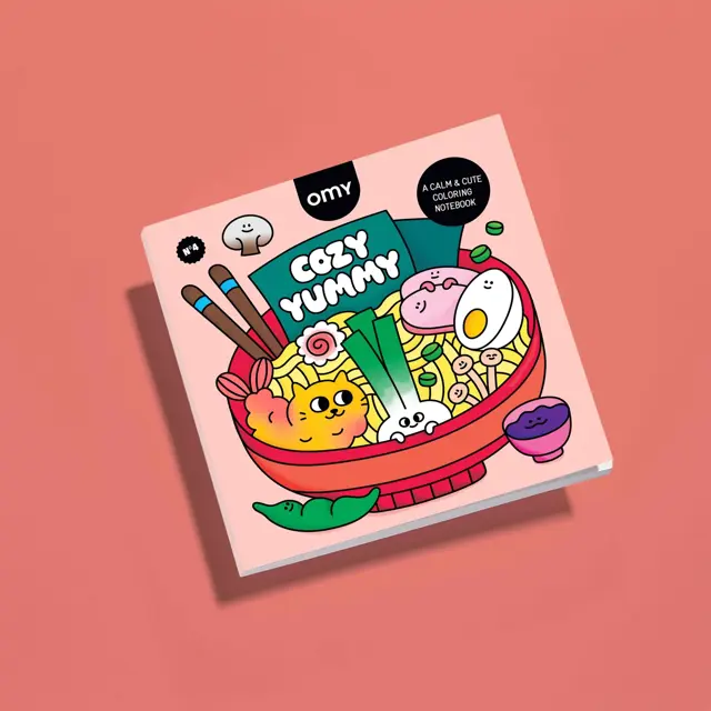 Omy - Coloring Book - Cozy Art - Yummy