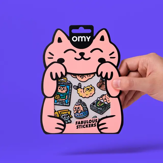 Omy - Sticker Big - Kitty