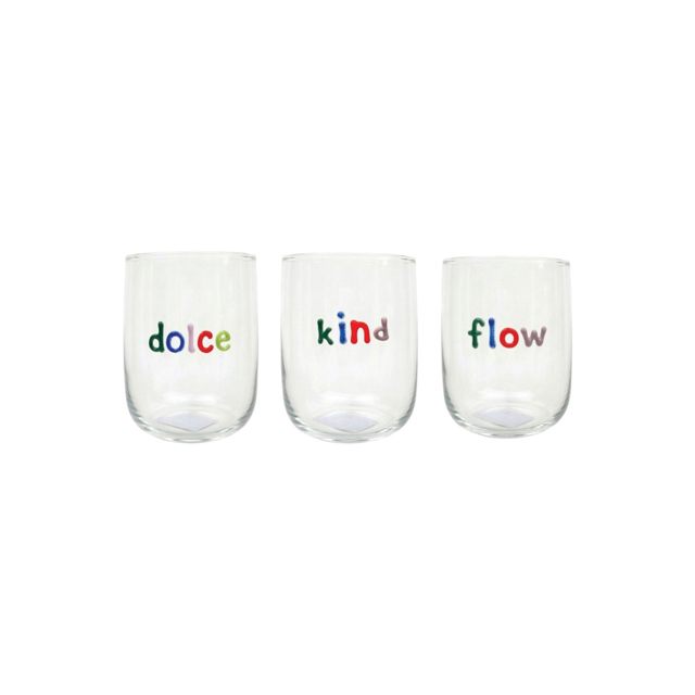 Fern&Co - Water Glass Set of 4 - Roots of Fern Collection