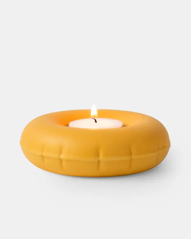 Home Studyo - Candle Holder - Moby - Yolk - Matte