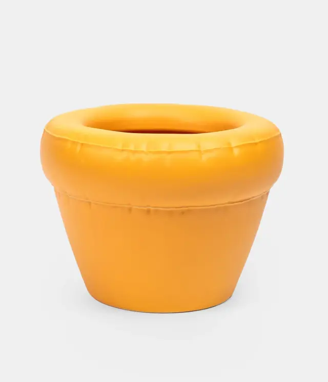 Home Studio - Big Planter - Pierre - Yolk - Matte