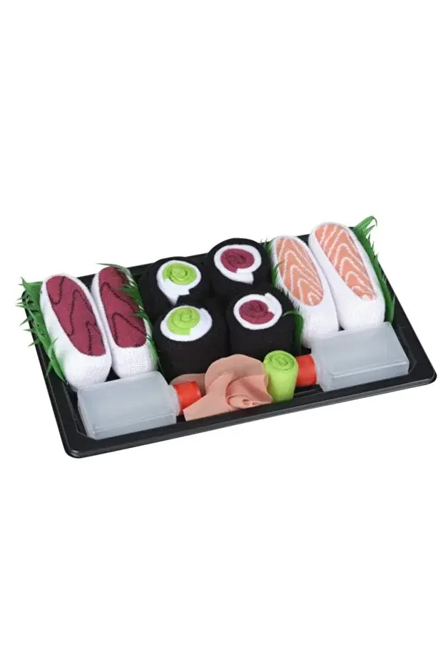 Socks + Stuff - Kids Socks - Sushi Set #1 - 4 Pairs of Socks