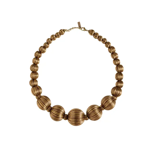 Serena Uziyel - Necklace - Lyra - Antique Gold