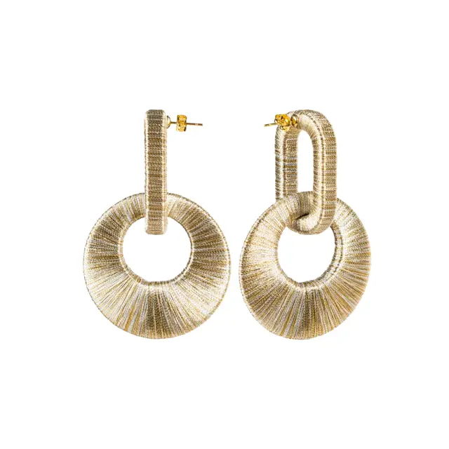 Serena Uziyel - Earrings - Catena - Gold Silver