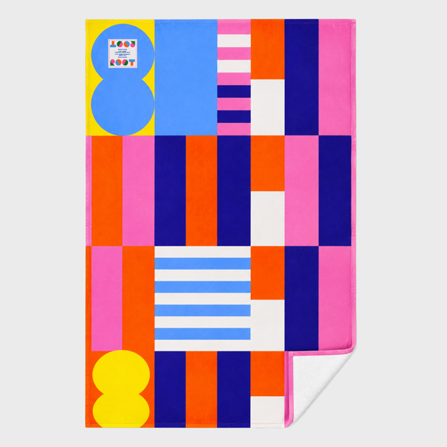 Root - Beach Towel - Riviera