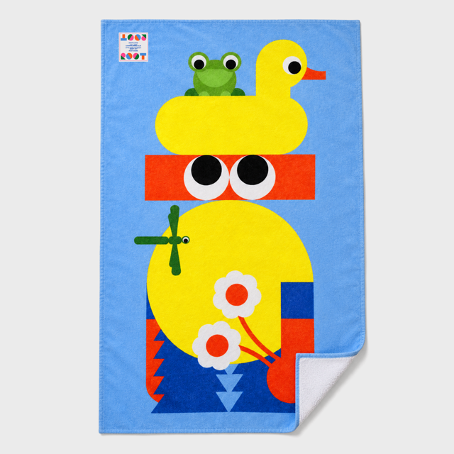 Root - Beach Towel - Laguna