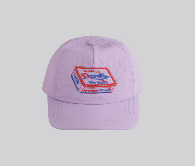 Tête Bleue - Surf Cap - Percy Sardines - Lila
