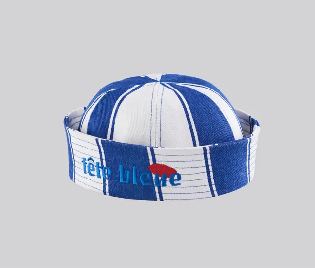Tête Bleue - Hat - Yvette Sailor Dixie Cup  - Navy