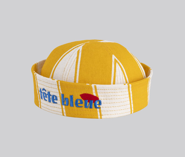 Tête Bleue - Hat - Yvette Sailor Dixie Cup - Yellow