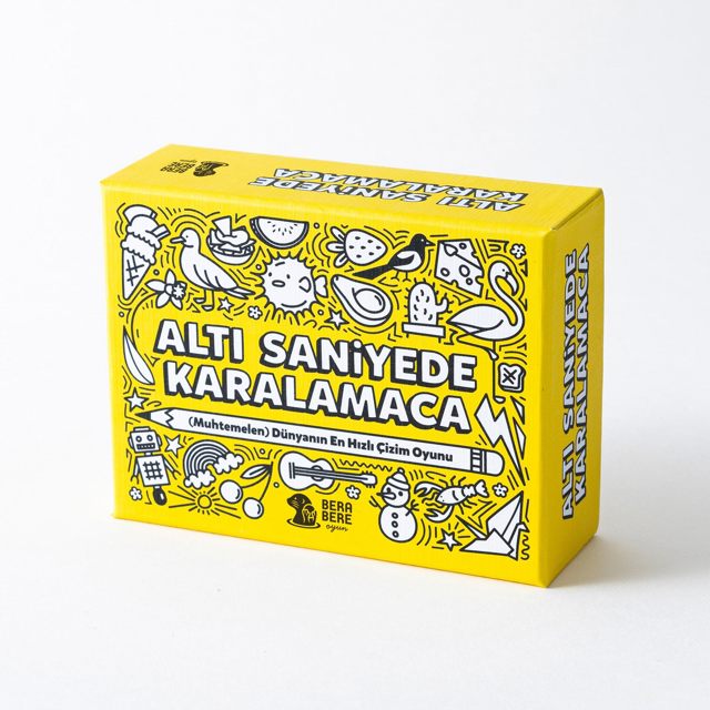 Berabere Oyun - Board Game - Six Second Scribbles  (Turkish)