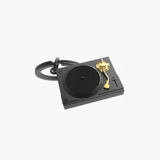 Key Ring - Turntable