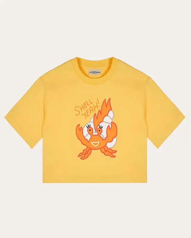 Chief Imagination Officer - Organic Cotton T-Shirt - Pale Marigold