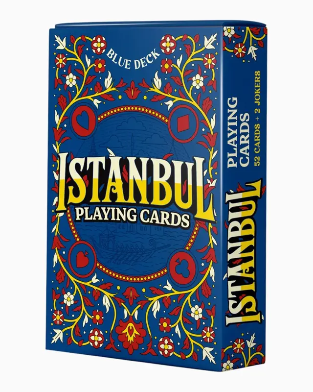 Straight Outta İstanbul - Istanbul Playing Cards - Blue