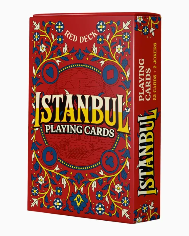Straight Outta İstanbul - Istanbul Playing Cards - Red