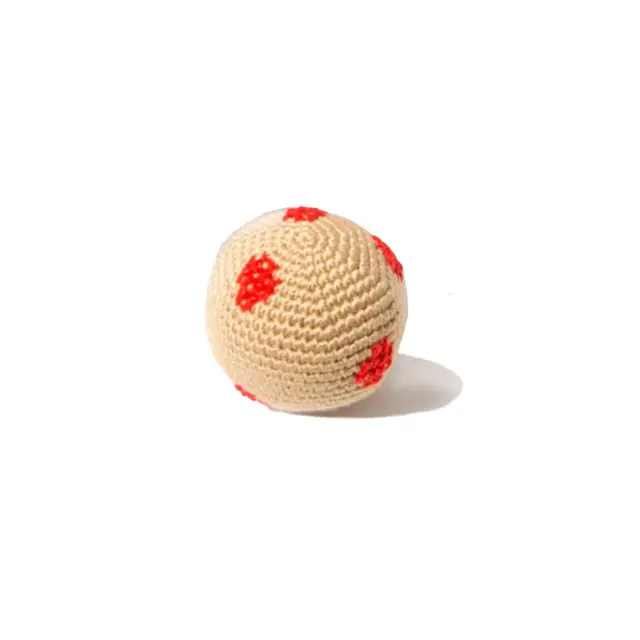 St. Pia - Ball - Polkadot - Beige & Red