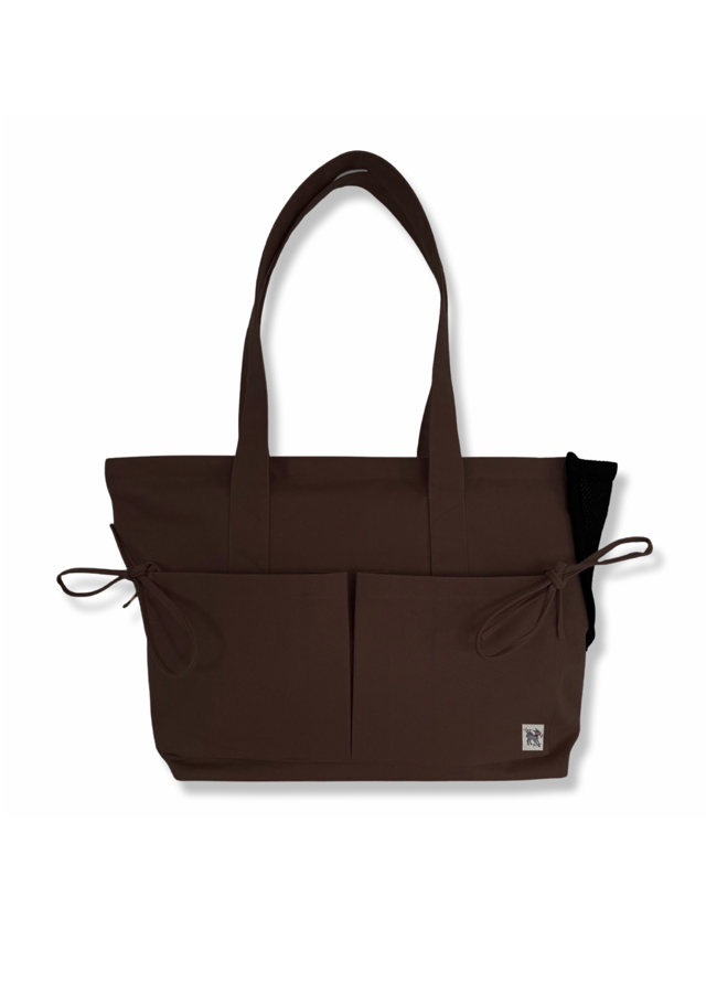 St. Pia - Tote Bag + Pet  Carrier - Marsu - Deep Brown