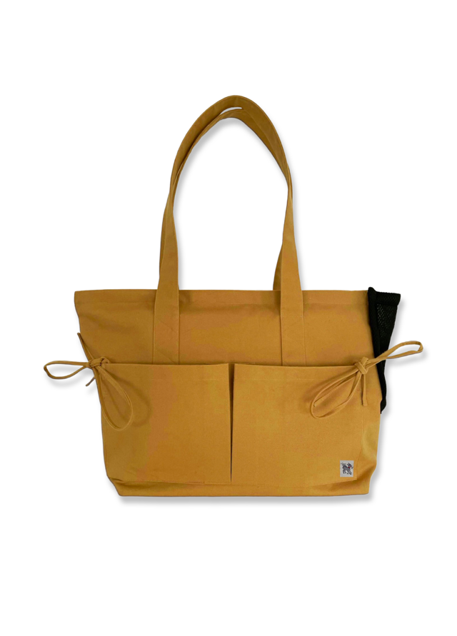 St. Pia - Tote Bag + Pet  Carrier - Marsu - Mustard