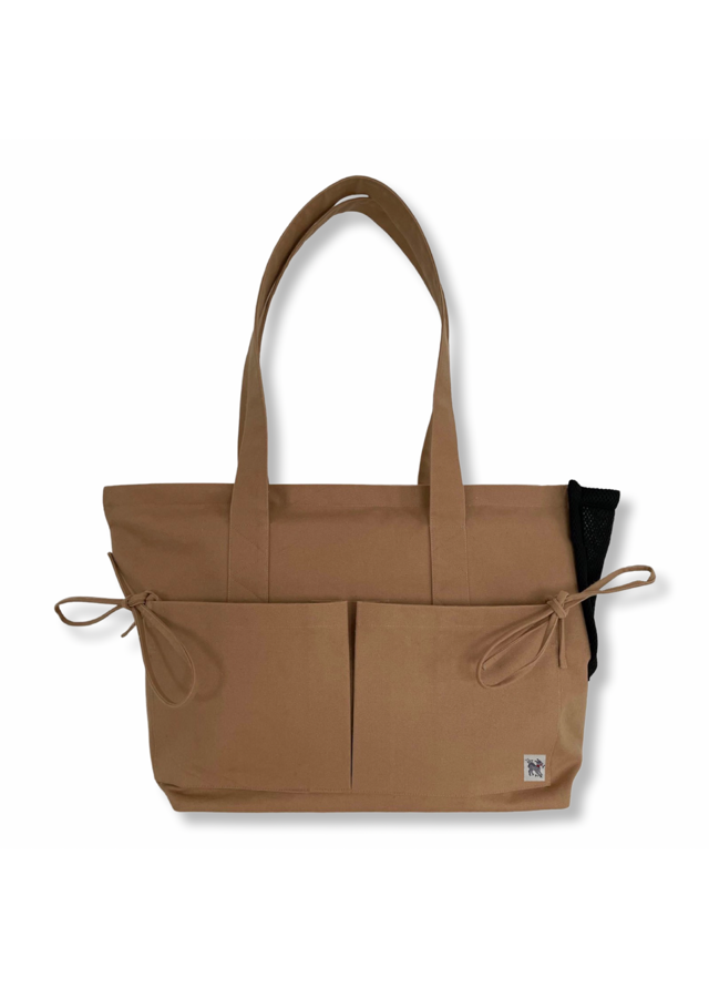 St. Pia - Tote Bag + Pet  Carrier - Marsu - Latte