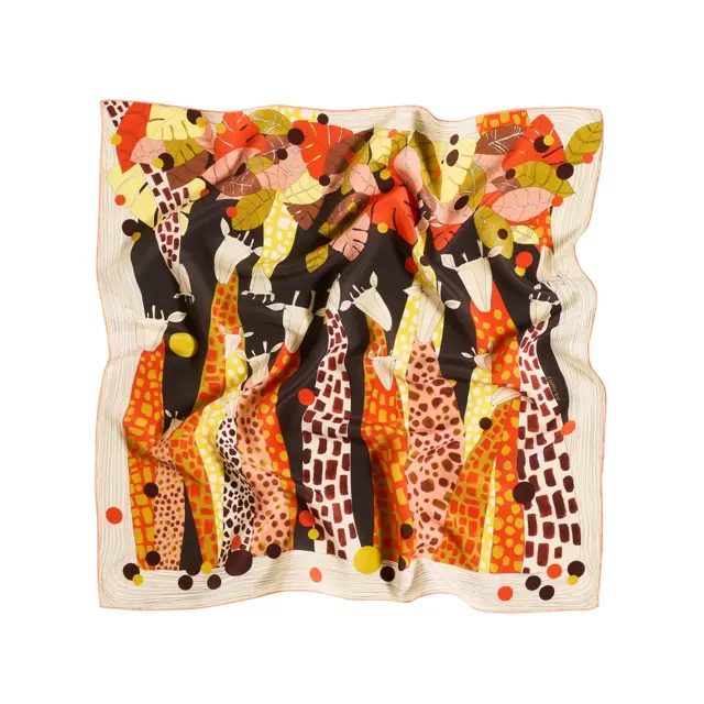 Rumisu - Silk Scarf - Stand Out & Above - 64 x 64 cm