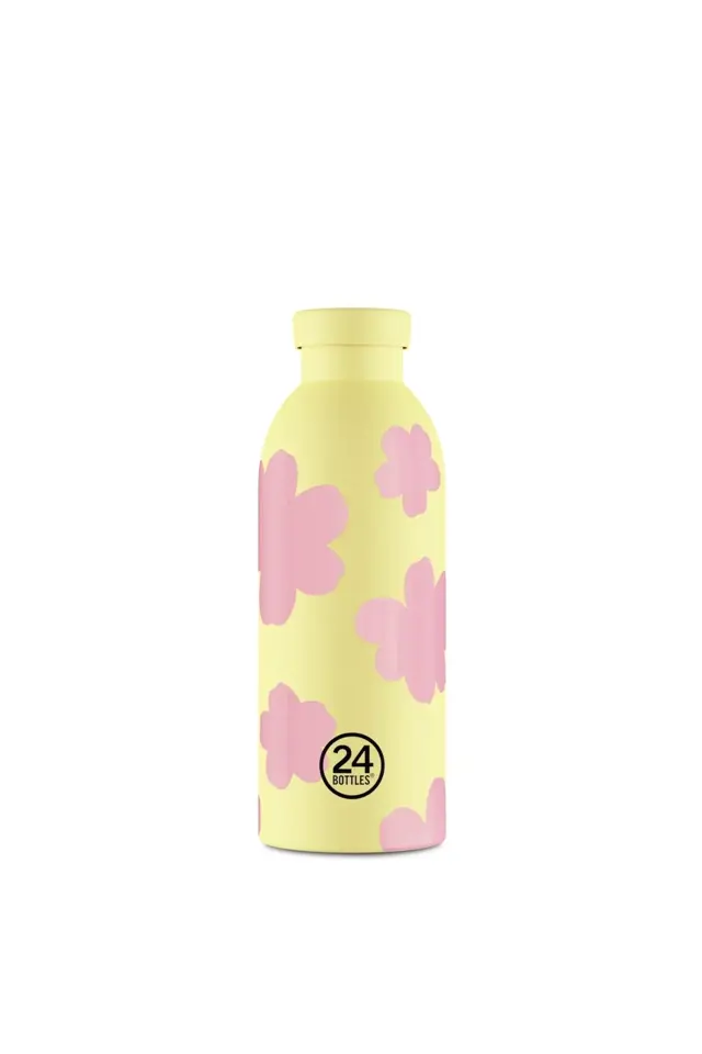 24 Bottles - Clima Bottle Daydreaming Yellow Stainless Steel Thermos 500ml