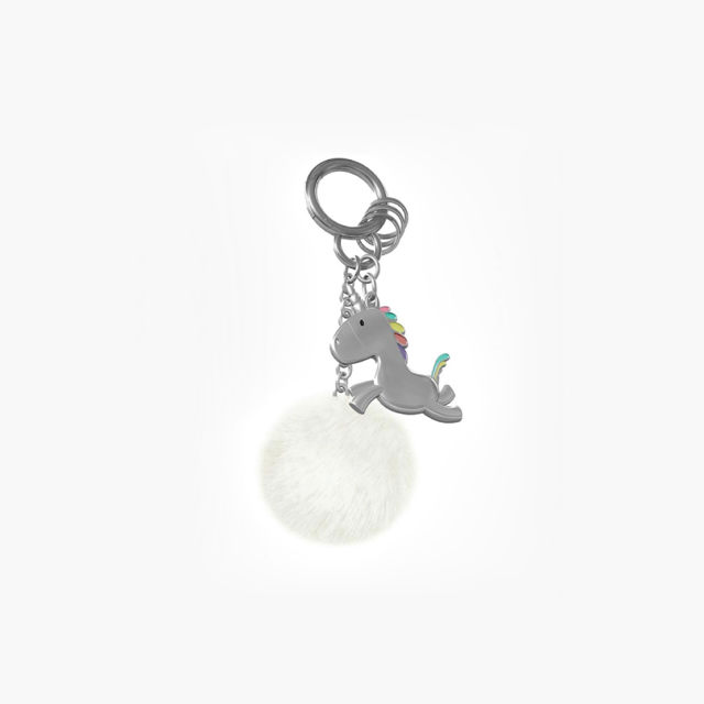 Key Ring - Unicorn Charm