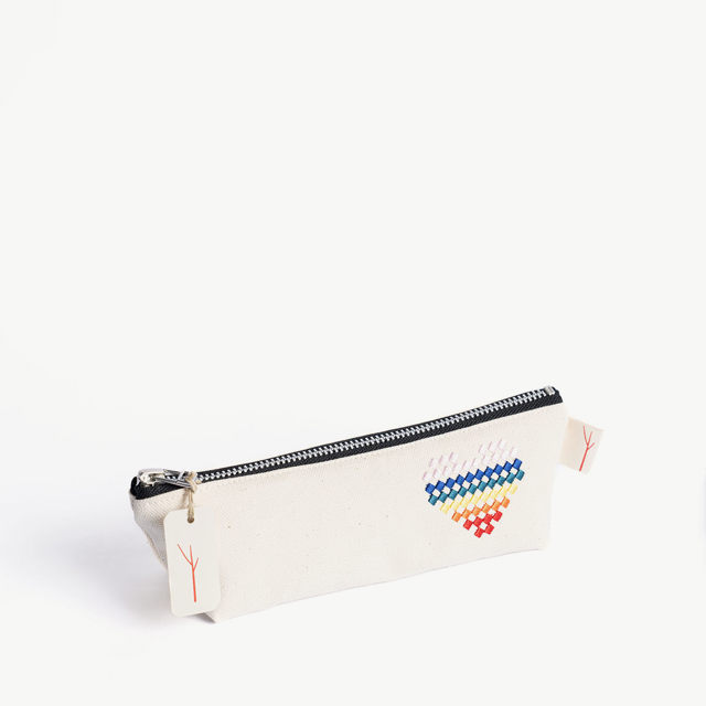 Pencil case - Modern Heart 