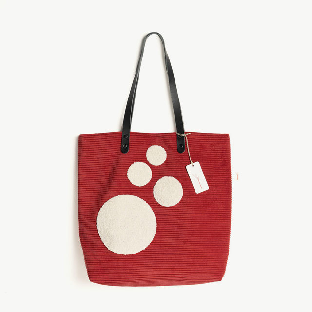 Corduroy Shoulder Bag - 