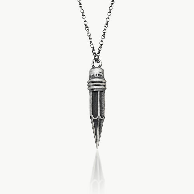 Silver Necklace - Heraclitus