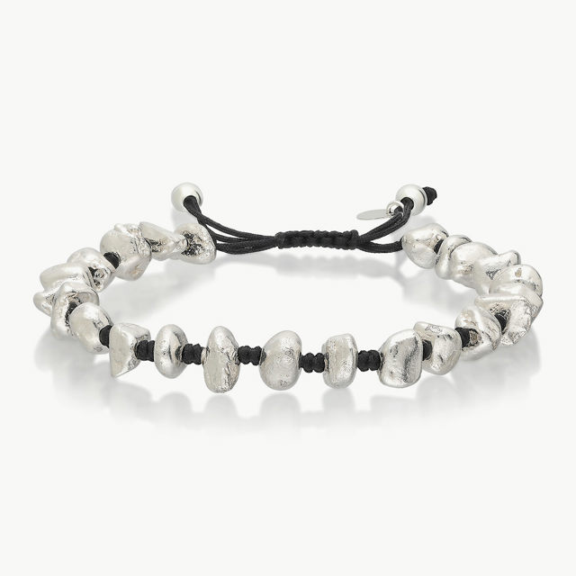 Silver Bracelet - Golden Horn