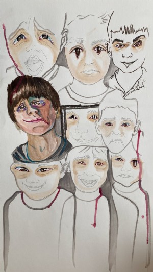 Nazlıcan Yiğit / Feelings in the eyes.